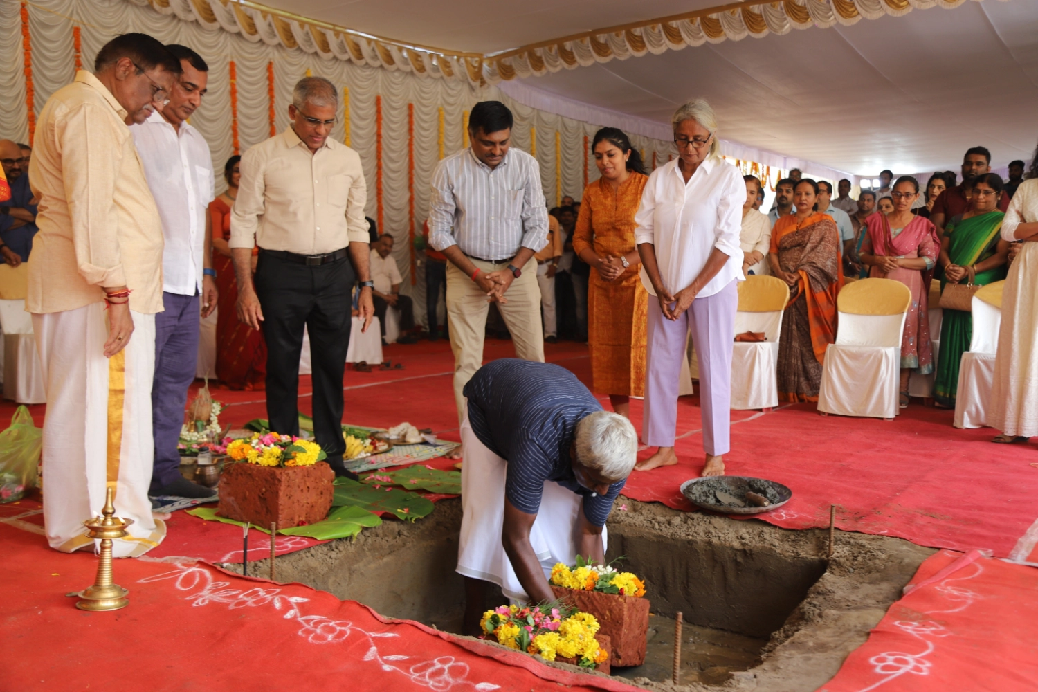 Foundation Stone Laying